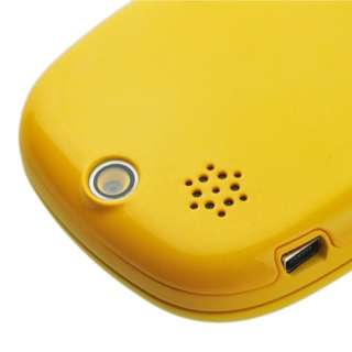   Bands Analog TV/Bluetooth Qwerty Keyboard Slide Cell Phone JCQQ Yellow