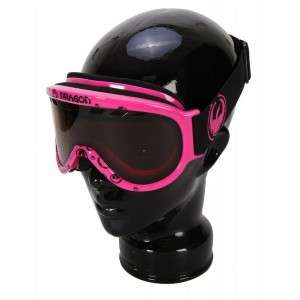 New DRAGON DIXT GOGGLES Pink Icon logo w/Jet Lens + Bonus Ionized 