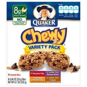 Quaker Chewy Variety Pack Granola Bars 6.7 oz  Grocery 