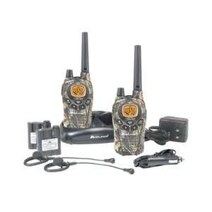   Camouflage Weather/Gmrs 2 Way Radios W/ Batteries & Charger Desktop