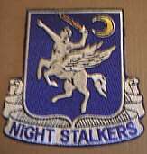 Special Forces aviation 160th patch night stalkers SOAR  