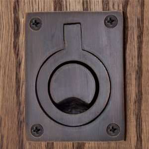   Recessed Ring Flush Pull   Oil Rubbed Bronze