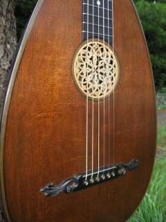 Ludwig Reisinger   antique old vintage classical Viennese lute guitar 