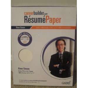  Careerbuilder Resume Paper 100 Sheets 
