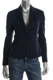 Rag & Bone NEW Suit Jacket Blue BHFO Misses 0  