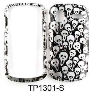 CELL PHONE CASE COVER FOR SAMSUNG FOCUS I917 TRANS MINI SKULLS Cell 