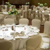 120 Round White Banquet   WHOLESALE LOT 10 Tablecloths  