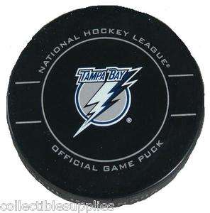 New Sherwood Tampa Bay Lightning Throwback NHL Official Game Puck 