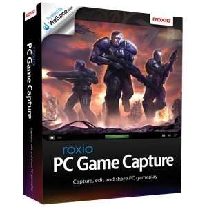  Roxio PC Game Capture   Complete Product   1 User. PC GAME 