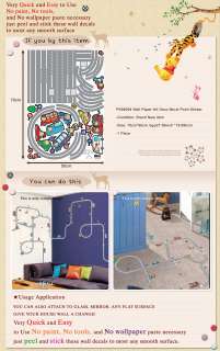 PS 58094 ROAD & CARS Kids Wall Paper Deco Mural Sticker  