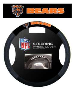 Chicago Bears Poly/Mesh Steering Wheel Cover  
