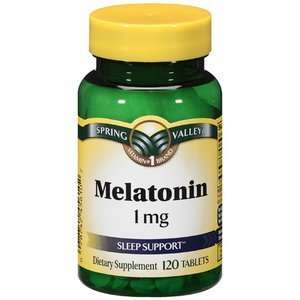  Spring Valley   Melatonin 1 mg, 120 Tablets Everything 