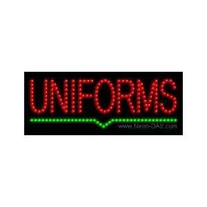  Uniforms LED Sign 8 x 20