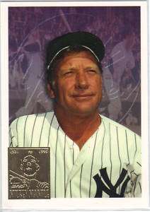 MICKEY MANTLE 1996 TOPPS LAST DAY PRODUCTION #7  