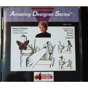  Garden Friends Nancy Zieman Collection V Arts, Crafts & Sewing