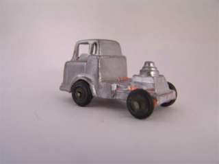 Vintage Tootsie Toy Tractor Trailer / Semi Cab  