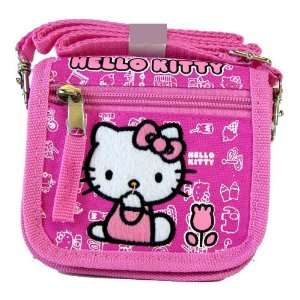   Hello Kitty Mini Wallet Shoulder BagPink Tulip 