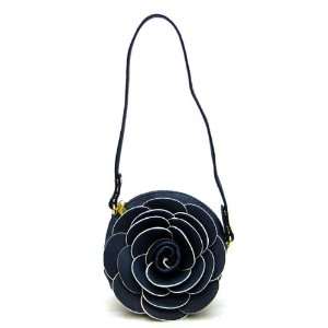   Purse / Handbag w/ Full Floral Accent & Two (2) Removable Shoulder
