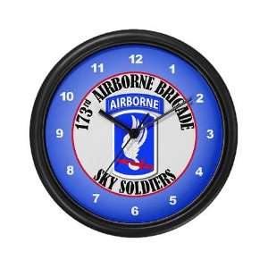  173rd Airborne Brigade Military Wall Clock by  