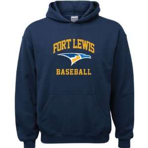   Skyhawks Navy Youth Baseball Arch Hooded Sweatshirt