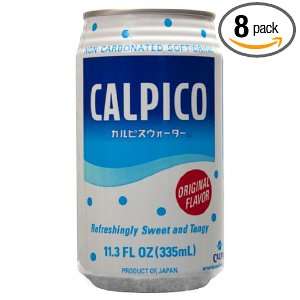 Calpico Original Soft Drink in Can, 11.3 Ounce (Pack of 8)