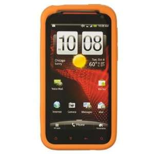  Orange Soft Silicone Skin Case 3 ITEM COMBO Orange Premium Soft Gel 