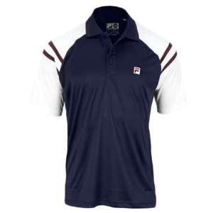    FILA Men`s Collezione Sleeve Stripe Polo