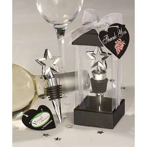   Star Design Wine Stoppers (Set of 16)   Wedding Party Favors Home