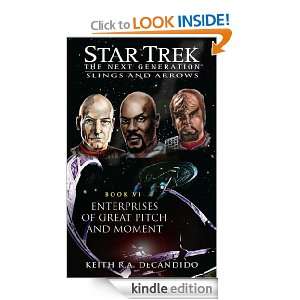 Star Trek TNG Enterprises of Great Pitch and Moment Keith R. A 