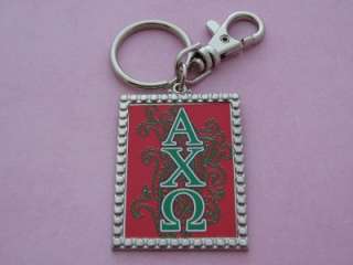 Alpha Chi Omega Key Chain Jewelry  