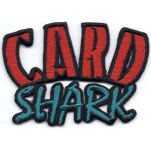  Gambling CARD SHARK  Embroidered Iron On Applique 