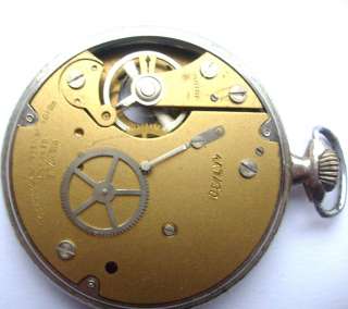   VINTAGE GERMAN POCKET MECHANICAL WATCH KIENZLE movement Parts repair