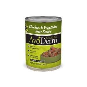 Avoderm Natural Chicken & vegetable Stew Formula Dog Food (12x12.5 OZ 