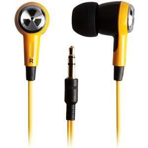   BUDS WITH MIC YELLOW BLACK(NO RETAIL BOX)  Players & Accessories