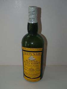 Cutty Sark Whiskey Half Gallon Display Bottle Sealed  