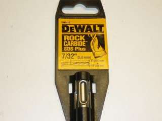 100 DeWalt DW5412 SDS Plus 7/32 Rotary Hammer Dill Bit  