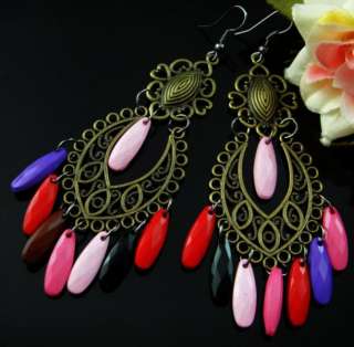 Wholesale Lots 57 Pairs Beads Dangle Earrings Eardrop Jewelry EI231 