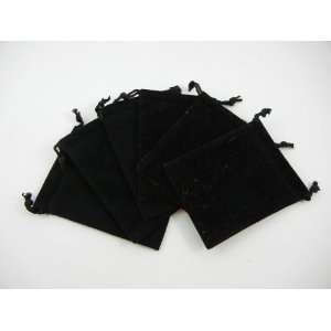   Velour (Velvet) Drawstring Pouches Measuring 3 By 4