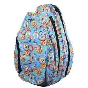  Jet Knock Off Tennis Bag Psycho Circle Blue Sports 