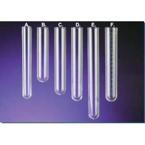 16mm outside test tubes, 11mL rounded bottom, natural (1000 (2 bags of 