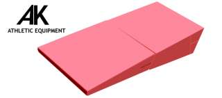 PINK ** Folding Gymnastic Triangle Wedge Incline Mat  