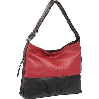   an image to enlarge tignanello all wrapped up hobo glam red colorblock