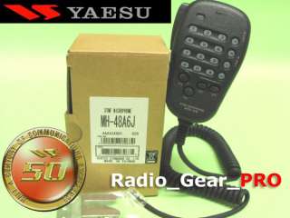 Yaesu DTMF Microphone MH 48A6J For FT 7800 FT 8800 8900  