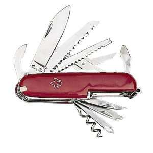   Multi Tool, Red Handle, 13 Implements, w/Sheath