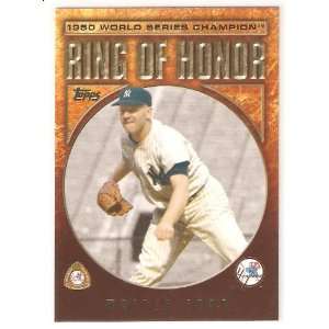  2009 Topps Ring Of Honor   Whitey Ford   New York Yankees 