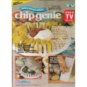  MICROWAVEABLE CHIP GENIE CHIPS, STEAMED VEGIES AS SEEN ON 