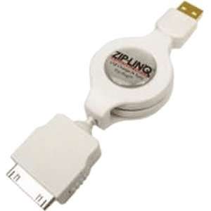  Retractable iPod Data Cable by Ziplinq 