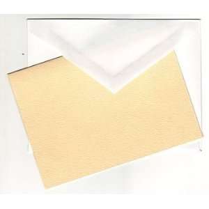  Blank Ivory Greeting Cards 