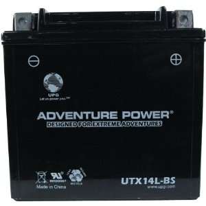  New  UPG 43023 UTX14L BS, DRY CHARGE AGM POWER SPORTS 