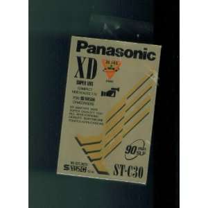 com Panasonic XD Super VHS Compact Videocassette for SVHSC CAMCORDERS 